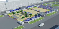Siatkówka plażowa w centrum Poznania