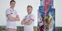Błaszczykowski, Lewandowski oraz Szczęsny na wielkoformatowych portretach
